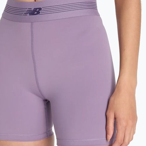 Spodenki damskie New Balance AC Fitted 5" candied violet