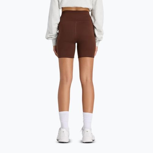 Spodenki damskie New Balance Harmony High Rise pumpernickel