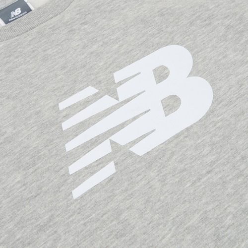 Bluza męska New Balance Sport Core Brushed Crew reflection/white/light arctic grey