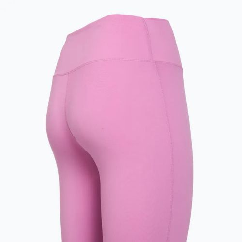 Legginsy treningowe damskie Nike One High-Waisted 7/8 light magenta/white