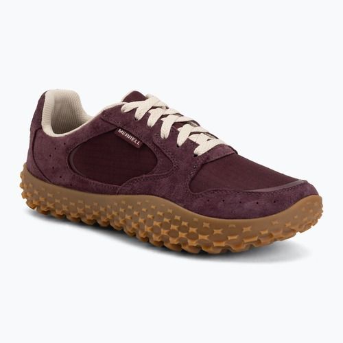 Buty barefoot damskie Merrell Wrapt dark cherry