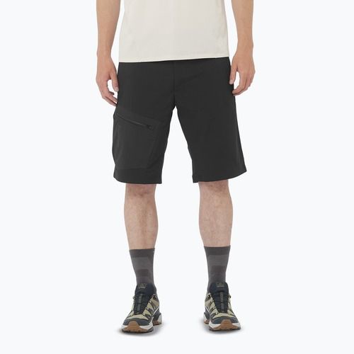 Spodenki trekkingowe męskie Salomon Outerpath Utility deep black