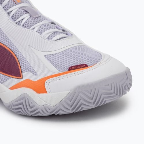 Buty do piłki ręcznej damskie PUMA Solarstrike 4 puma white/heat fire/lilac crush berry