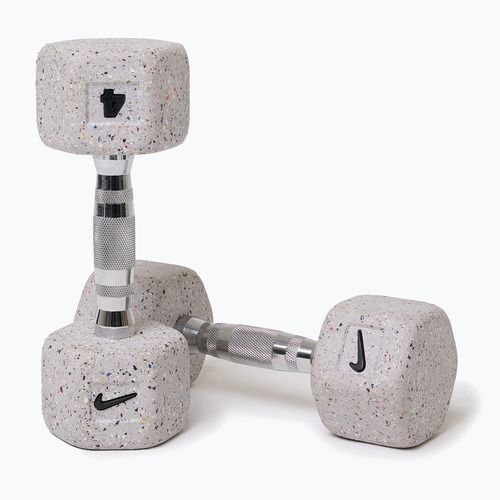 Hantle Nike Strength Grind Hex Dumbbell 2 x 4 kg wolf grey