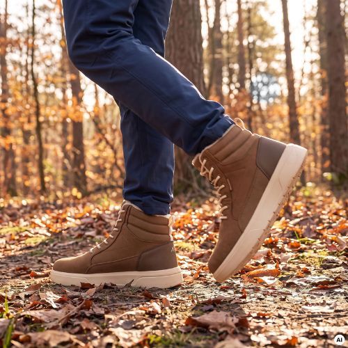 Buty barefoot męskie KADVA SPLAYON Anti-Puncture brązowy