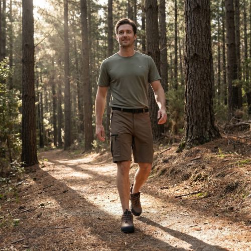 Buty trekkingowe męskie KADVA Strike Low WP brązowy