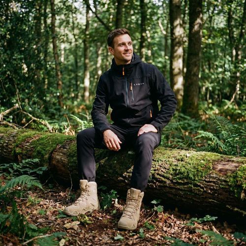 Buty trekkingowe męskie KADVA Thunder HG WP beżowy