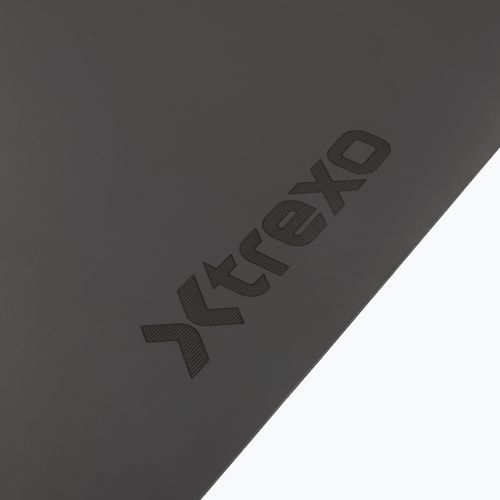 Mata do ćwiczeń i jogi XTREXO SCULPT zaokrąglona 183 x 61 cm czarny
