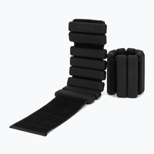 Obciążniki na kostki i nadgarstki XTREXO SCULPT 2 x 1.5 kg czarny