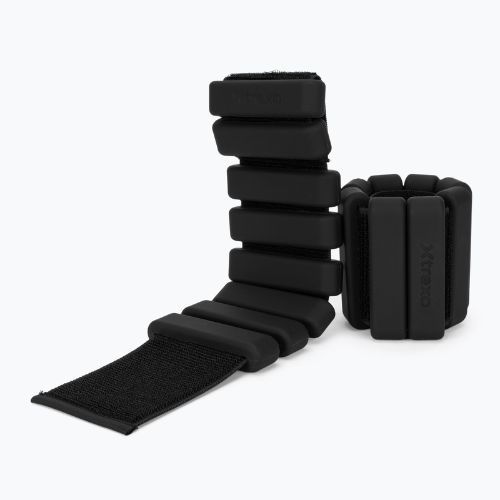 Obciążniki na kostki i nadgarstki XTREXO SCULPT 2 x 1 kg czarny