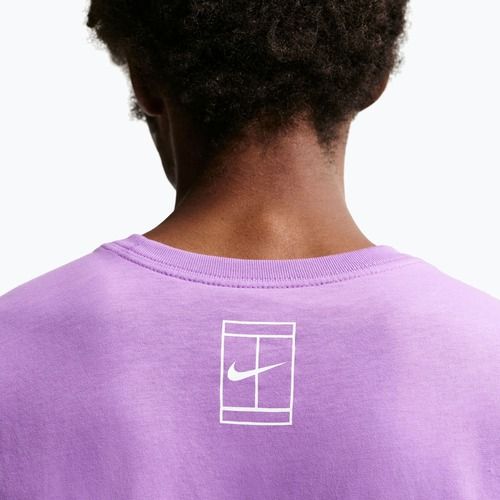 Koszulka tenisowa męska Nike Court Love bright violet