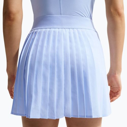 Spódnica tenisowa Nike Victory Dri-Fit High-Waisted Pleated hydrogen blue/hydrogen blue/white