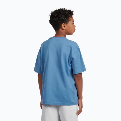 Koszulka dziecięca New Balance Jersey Small Logo Tee shoreline blue