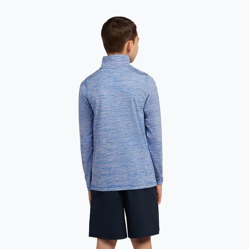 Bluza dziecięca New Balance Athletics Quarter Zip Funnel blue gemstone