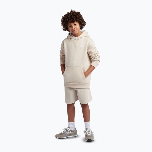 Bluza dziecięca New Balance French Terry Small Logo Hoodie timberwolf