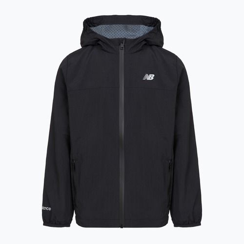 Kurtka dziecięca New Balance Athletics Woven Mesh Lined nb caviar