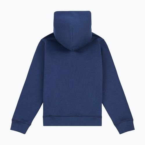 Bluza dziecięca New Balance Brush Back Small Logo Full Zip Hoodie nb navy