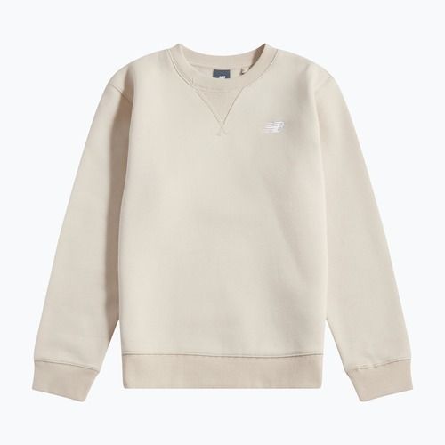 Bluza dziecięca New Balance Brush Back Small Logo Crew timberwolf