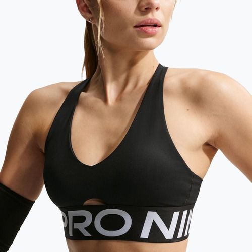 Biustonosz treningowy Nike Pro Sculpt Medium Support black/white/white