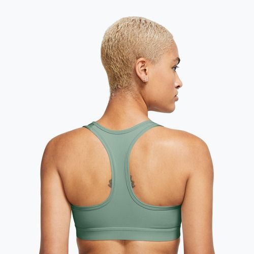 Biustonosz treningowy Nike Swoosh Medium Support steam/white
