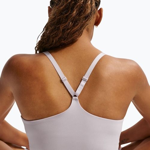 Biustonosz treningowy Nike Light Support Padded platinum violet