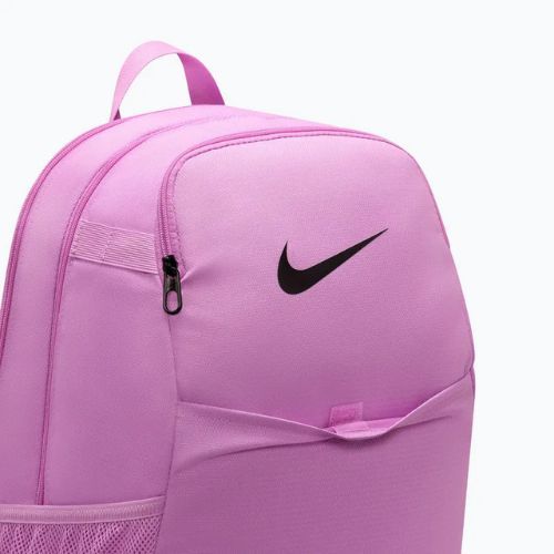 Plecak Nike Brasilia 24 l light magenta/black/black