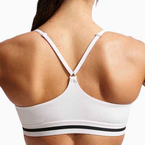 Biustonosz treningowy Nike Indy Light Support white/black