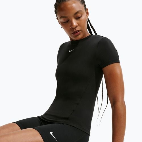 Koszulka treningowa damska Nike One Fitted black/white
