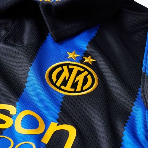 Koszulka piłkarska dziecięca Nike Inter Milan Dri-Fit Stadium Home lyon blue/black/university gold