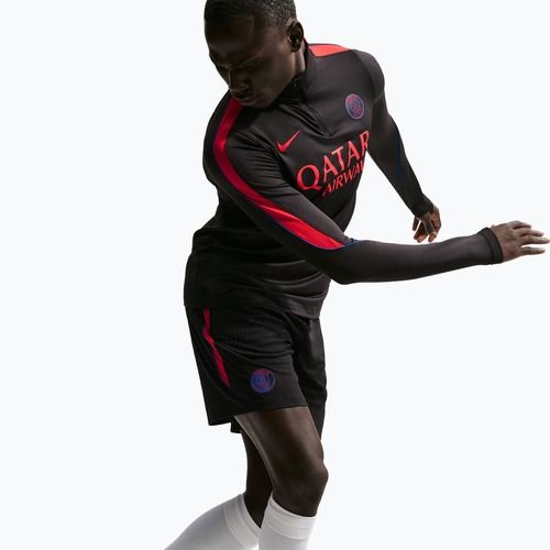 Spodenki piłkarskie męskie Nike Paris Saint-Germain Dri-Fit ADV Strike Elite black/global red/hyper royal/global red