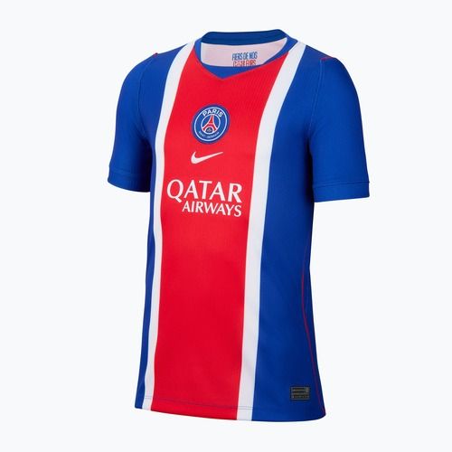 Koszulka piłkarska dziecięca Nike Paris Saint-Germain Dri-Fit Stadium Home old royal/white/university red/white