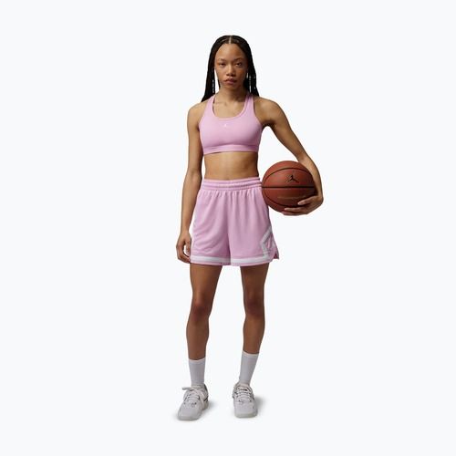 Spodenki koszykarskie damskie Nike Jordan Sport Diamond 4" iced carmine/iced carmine/white/white