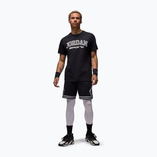 Spodenki koszykarskie męskie  Jordan Mesh Diamond 4" black/white/white
