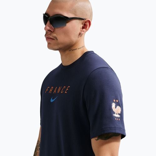 Koszulka piłkarska męska Nike FFF Primary blackened blue/game royal