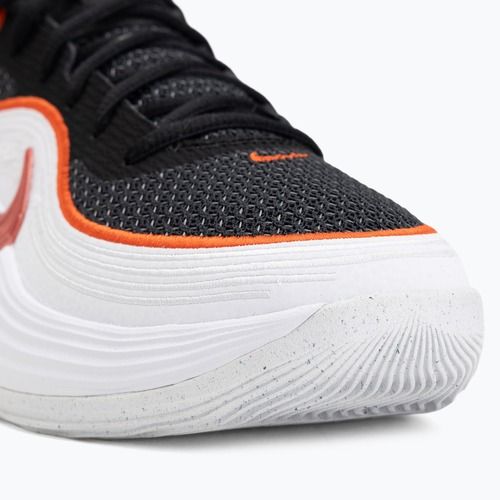 Buty do koszykówki męskie Nike Precision 8 Low black/white/picante red
