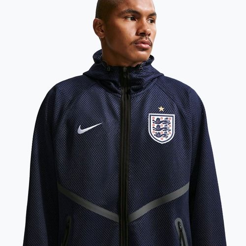 Kurtka piłkarska męska Nike England Dri-Fit Soccer Anthem IH1761 obsidian/black/white