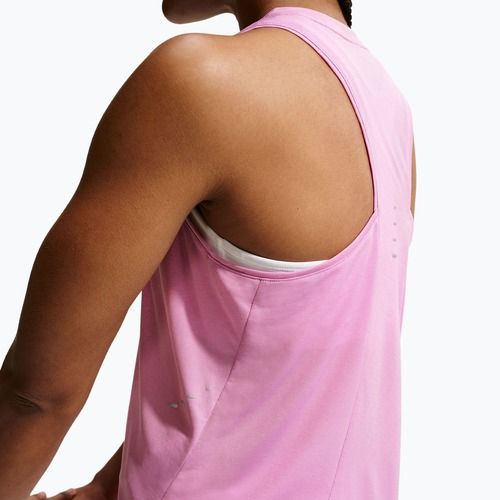 Koszulka do biegania damska Nike Swift Breathe Dri-Fit light magenta/photon dust