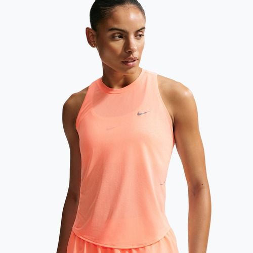 Koszulka do biegania damska Nike Swift Breathe Dri-Fit orange pulse/photon dust