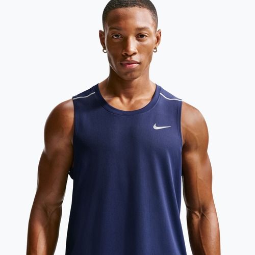 Koszulka do biegania męska Nike Miler Dri-Fit midnight navy