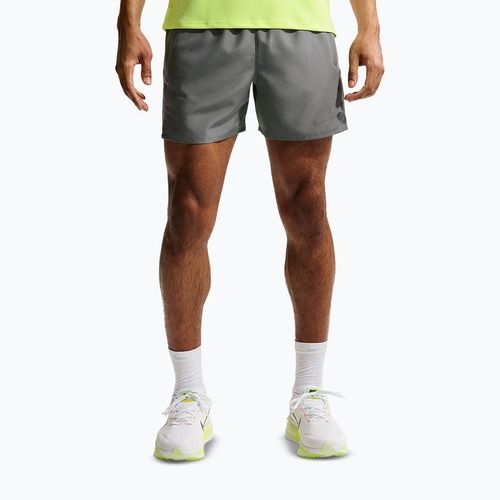 Spodenki do biegania męskie Nike Miler Dri-Fit 2in1 5" smoke grey/smoke grey