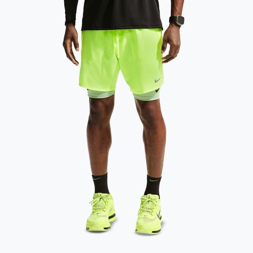 Spodenki do biegania męskie Nike Stride Dri-Fit Brief-Lined 7" volt ice