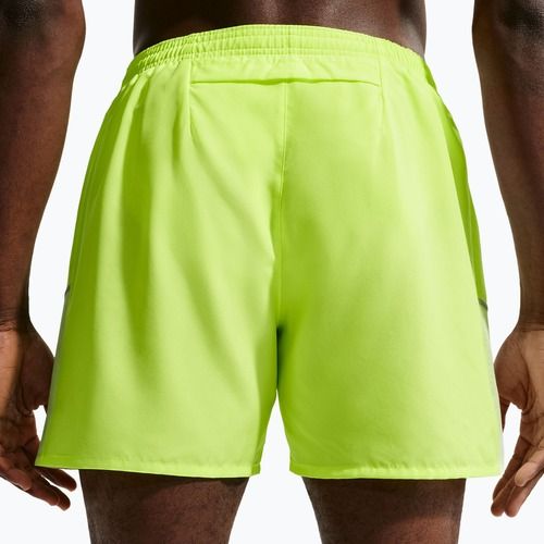 Spodenki męskie Nike Miler Dri-Fit Brief Lined 5" volt ice/barely volt