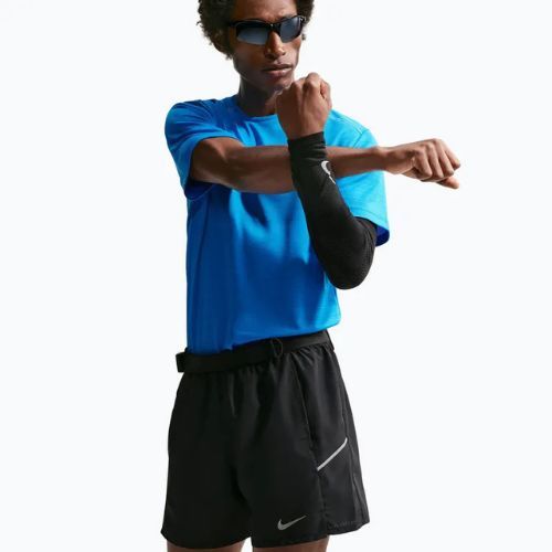 Spodenki męskie Nike Miler Dri-Fit Brief Lined 5" black/black