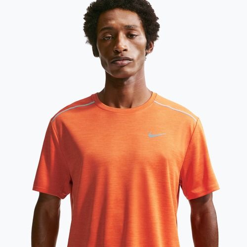 Koszulka do biegania męska Nike Miler Dri-Fit UV safety orange