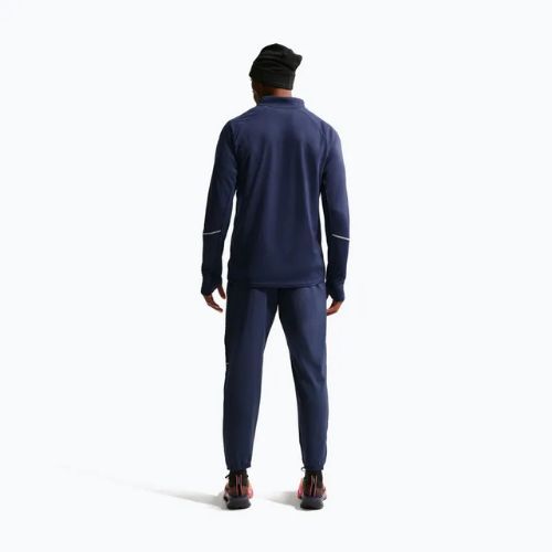 Bluza do biegania męska Nike Miler Dri-Fit UV 1/2 Zip midnight navy