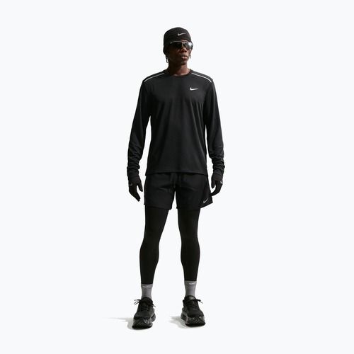 Longsleeve do biegania męski Nike Miler Dri-Fit UV black