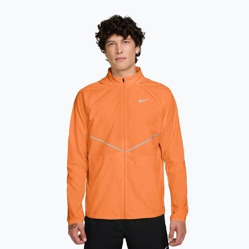 Kurtka do biegania męska Nike Miler Repel UV total orange