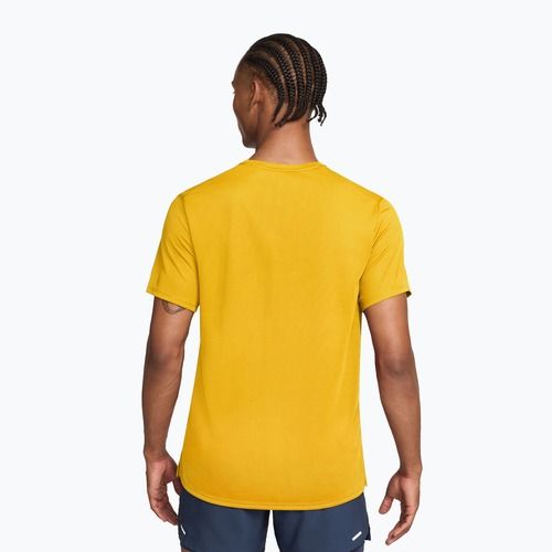 Koszulka do biegania męska Nike Miler Dri-Fit UV laser orange/total orange