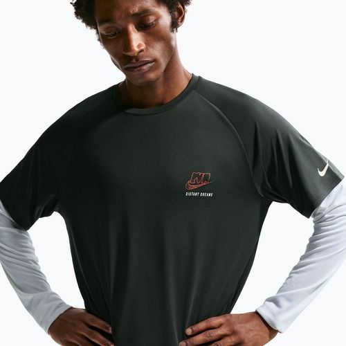 Koszulka do biegania męska Nike Stride Dri-Fit ADV black spruce
