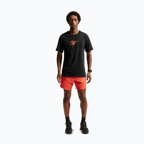Koszulka do biegania męska Nike AeroSwift Dri-Fit black/bright crimson
